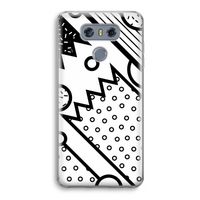 Pop Art #4: LG G6 Transparant Hoesje