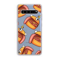 Hamburger: Samsung Galaxy S10 5G Transparant Hoesje