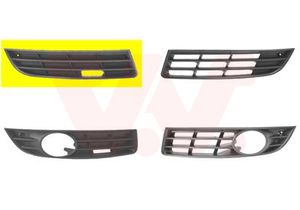 Ventilatiegrille, bumper ** Equipart ** VAN WEZEL, Inbouwplaats: Rechts voor, u.a. fÃ¼r VW