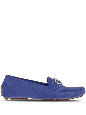 Ferragamo mocassins Gancini Driver - Bleu