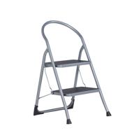 Altrex cromato huishoudtrap 2-treeds silver - 500949