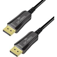 LogiLink DisplayPort AV Aansluitkabel [1x DisplayPort - 1x DisplayPort] 20 m Zwart