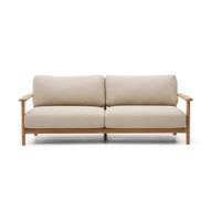 Kave Home Tirant tuinbank 3-zits teakhout Beige