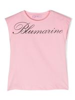 Miss Blumarine t-shirt à imprimé papillon - Rose