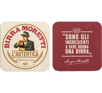 Birra Moretti - Bierviltjes - 100 stuks