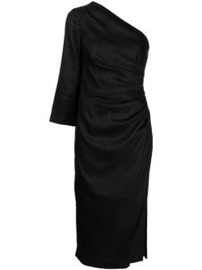 Veronica Beard robe Parsy à design asymétrique - Noir