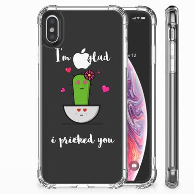Apple iPhone Xs Max Stevig | Bumper Hoesje | Cactus Glad Apple iPhone Xs Max Stevig | Bumper Hoesje | Cactus Glad