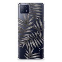 OPPO A53 5G | OPPO A73 5G TPU Case Leaves Grey - thumbnail