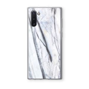 Gestreepte marmer: Samsung Galaxy Note 10 Transparant Hoesje