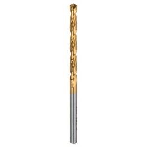 Bosch Accessories 2608596696 HSS Metaal-spiraalboor 4.5 mm Gezamenlijke lengte 80 mm TiN DIN 338 Cilinderschacht 1 stuk(s)