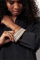 Marleen shiny bonded top - black - 13424