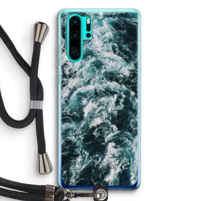 Zee golf: Huawei P30 Pro Transparant Hoesje met koord