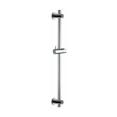Chroom glijstang met wateruitgang rond 66cm
