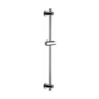 Chroom glijstang met wateruitgang rond 66cm