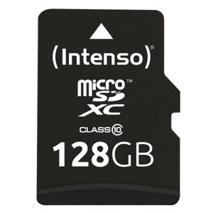 Intenso neu microSDXC-kaart 128 GB Class 10 Incl. SD-adapter