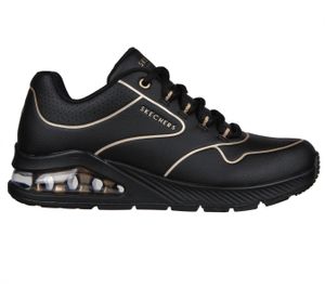 Skechers Uno 2 - Golden Trim 155637/BKGD Zwart-36 maat 36