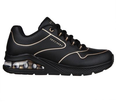 Skechers Uno 2 - Golden Trim 155637/BKGD Zwart-36 maat 36