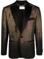 Philipp Plein blazer Lord à ornements strassés - Noir - thumbnail