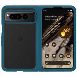 Otterbox Thin Flex Backcover Google Pixel Fold Transparant, Blauw Stootbestendig