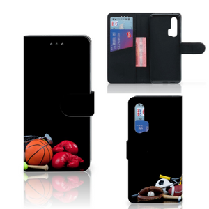 Honor 20 Pro Wallet Case met Pasjes Sports