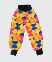 Waterproof Softshell Pants Multicolor Circles - thumbnail