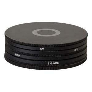 Urth 49mm UV, Circular Polarizing (CPL), ND64, Soft Grad ND8 Lens Filter Kit (Plus+)
