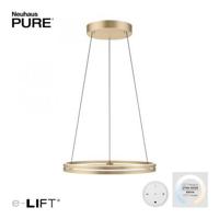 Neuhaus PURE® Neuhaus PURE-MOTO-E-LOOP Hanglamp E-Lift Gold Ø 70cm