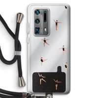 Dancing #1: Huawei P40 Pro Plus Transparant Hoesje met koord