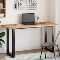 Tafelblad rechthoekig 120x60x2 cm massief acaciahout
