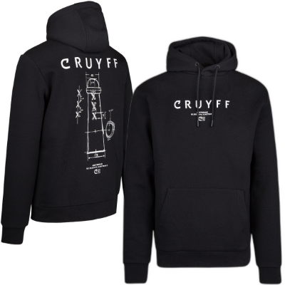 Cruyff - CITY PACK Amsterdam Hoodie - Zwart