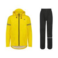 AGU Original Regenpak Essential - Geel Zwart - XXXL - Waterdicht