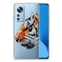 Hoesje maken Xiaomi 12 | 12X Watercolor Tiger - thumbnail