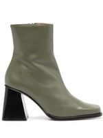 ALOHAS bottines South 90 mm en cuir - Vert