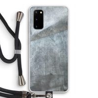Grey Stone: Samsung Galaxy S20 Transparant Hoesje met koord