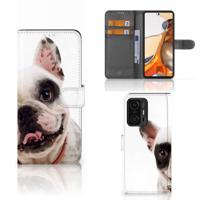 Xiaomi 11T | 11T Pro | Telefoonhoesje | Met pasjeshouder | Franse Bulldog