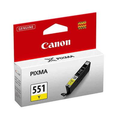 Originele inktcartridge Canon CLI-551 Geel