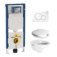 Geberit UP720 toiletset met Plieger Compact toilet en softclose zitting - thumbnail