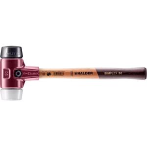 Halder SIMPLEX 3027 Hamer met verwisselbare doppen rubber/superplastic 370x135x50mm - 3027.050