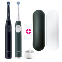 Oral-B iO Series 2 Night Black + Extra Body Forest Green