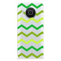 Nokia X10 | X20 | TPU bumper | Zigzag Groen