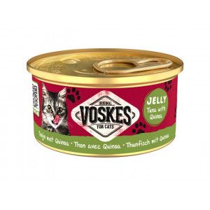 Voskes Jelly tonijn met quinoa natvoer kat (24x85 g) 2 trays (48 x 85 g)
