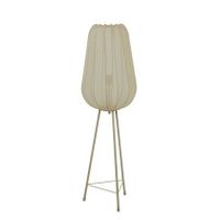 Light & Living Plumeria Vloerlamp - H 132 x Ø 42 cm - Zand