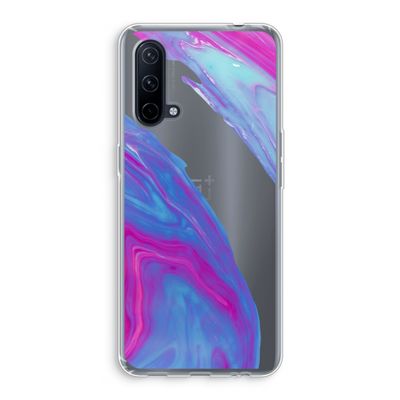 Zweverige regenboog: OnePlus Nord CE 5G Transparant Hoesje