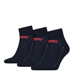 Levi's Mid Cut Batwing Logo Navy 3-Pack-39/42