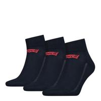 Levi's Mid Cut Batwing Logo Navy 3-Pack-39/42