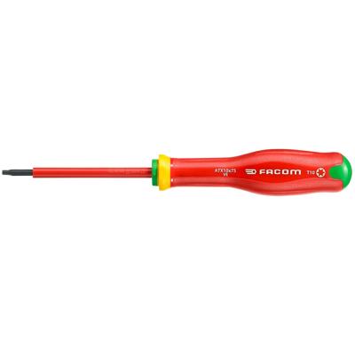Facom Geïsoleerde Protwist® Schroevendraaier | 1000 Volt | Torx® | 10 x 75 - ATX10X75VE