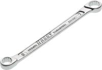 HAZET dubbele ringsleutel 610n-6x7 · buitentwaalfkant tractieprofiel · sw 6 x 7 mm