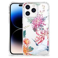 Apple iPhone 14 Pro Max Case Anti-shock Bird Flowers