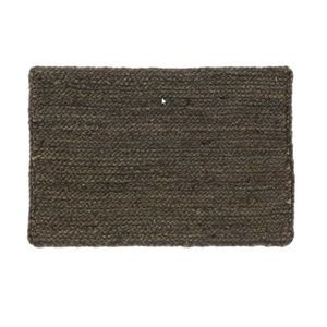 2x Placemats/onderleggers rotan gevlochten bruin 30 x 45 cm