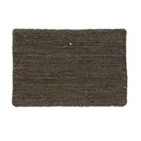 2x Placemats/onderleggers rotan gevlochten bruin 30 x 45 cm